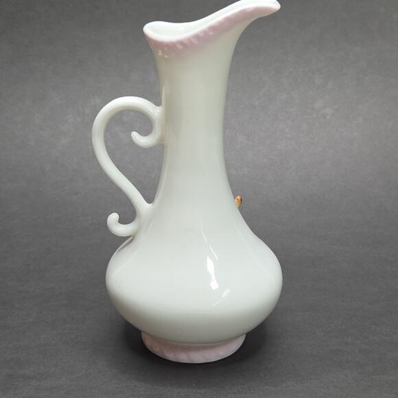 Kato Kogei 5-1/2in Porcelain Bud Vase Puppies Pitcher Small Shelf Desk Decor - Picture 4 of 9